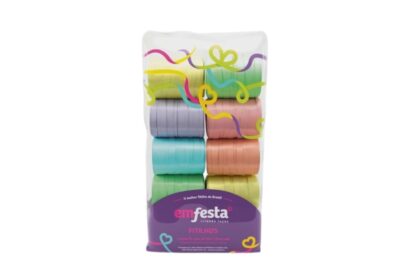 Fitilho Tons Pasteis Color Candy 5mmX50m – Sortidos -10un