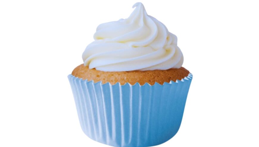 Forminha de papel cupcake nº 0 azul claro c/ 100un